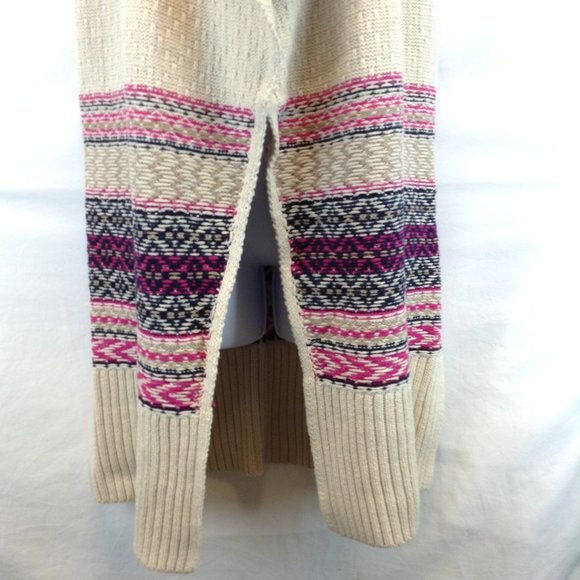 Max Studio Open Front Knit Vest Sleeveless Cardigan Girls Size M (10-12) - Picture 4 of 13